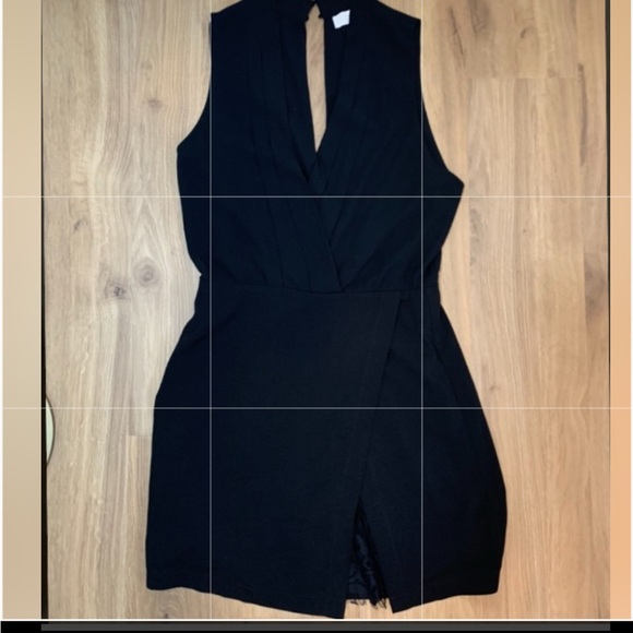 Astr Black Midi Dress - Picture 3 of 12